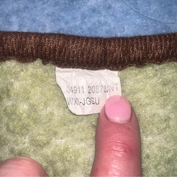 Vintage Disney Winnie the Pooh Piglet Honey Striped Blanket Baby Fleece 90s - Picture 6 of 6